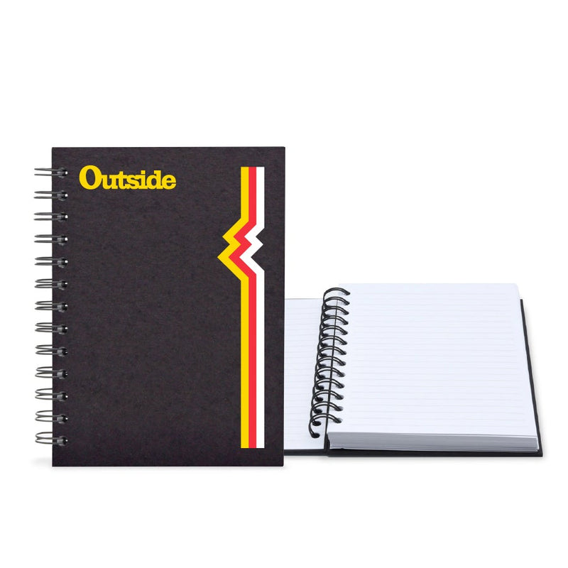 Retro Mountain Notebook